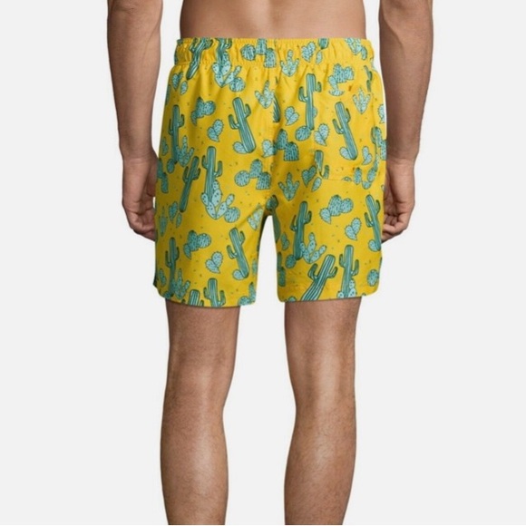 Men George Swim Trunks Cactus Prints Size XL 40-42 - Picture 2 of 10